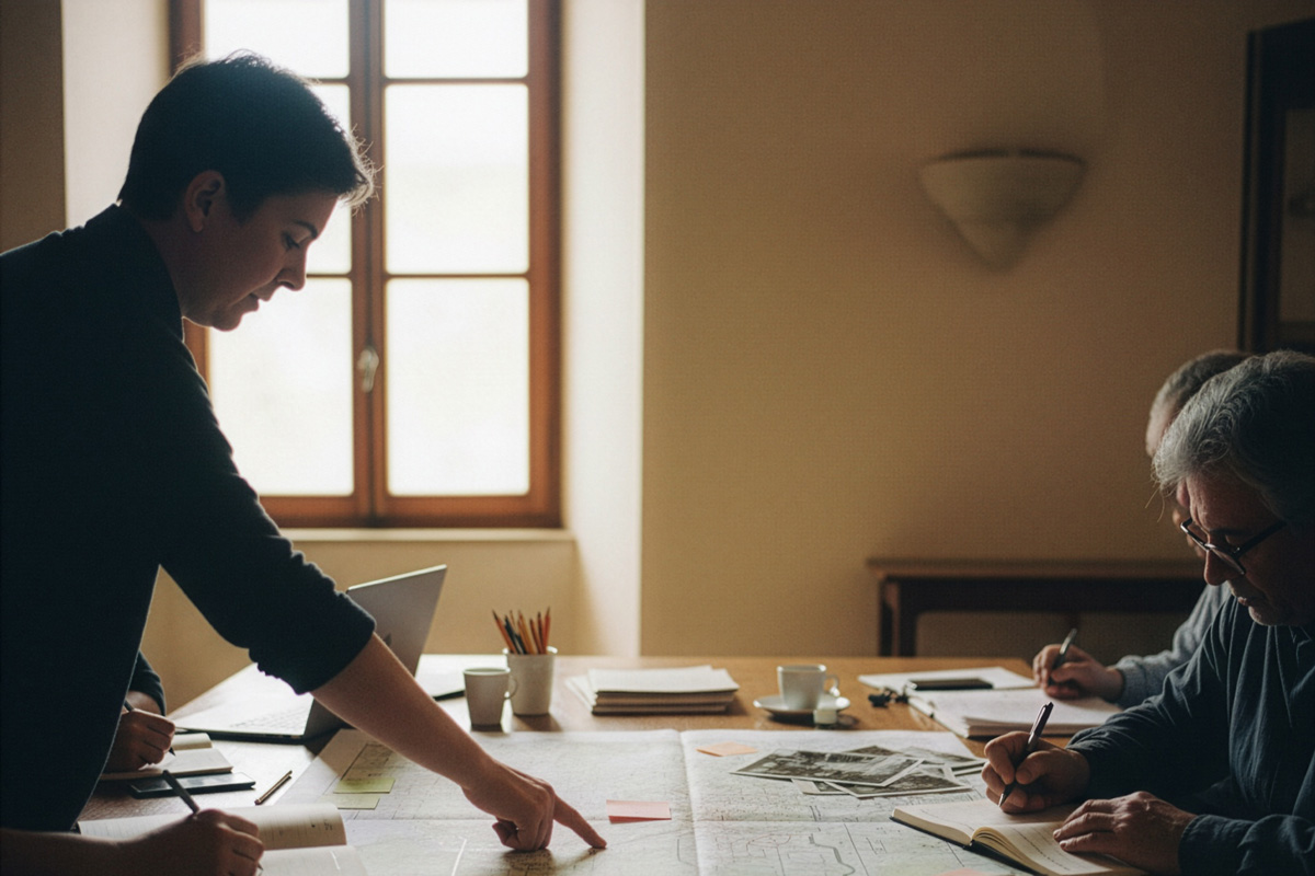 Fase di analisi territoriale e progettazione condivisa