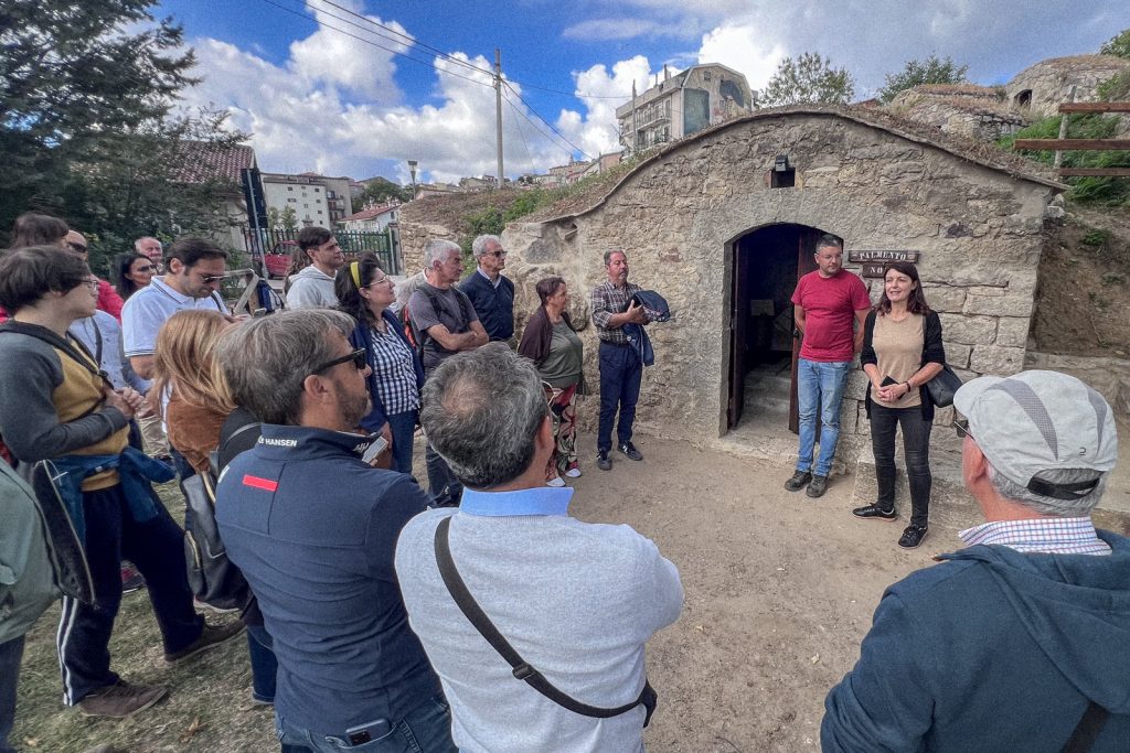 Dettaglio architettonico dei Palmenti di Pietragalla