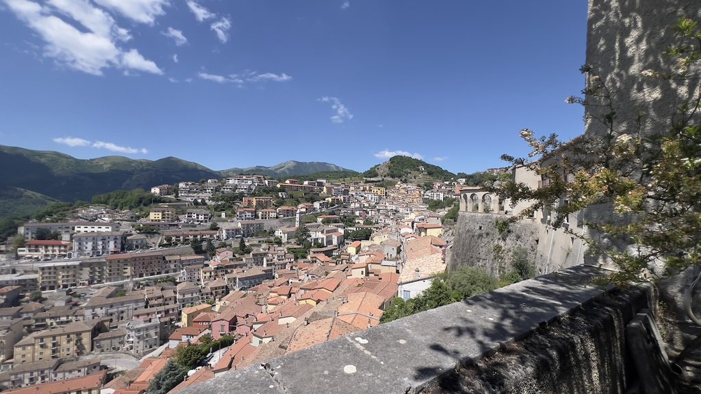 Muro Lucano, veduta dal castello
